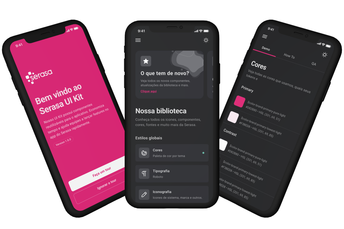 UI Kit Demo Serasa App