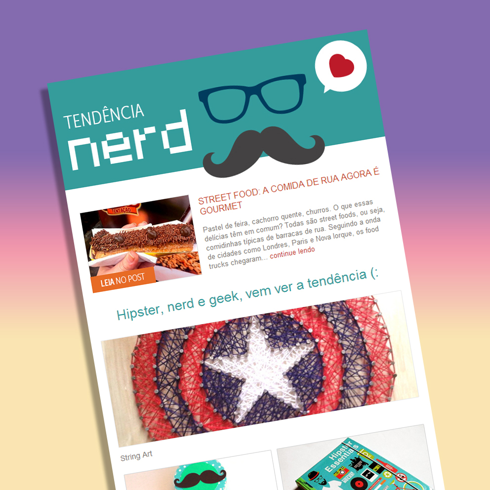 Email marketing tendência nerd