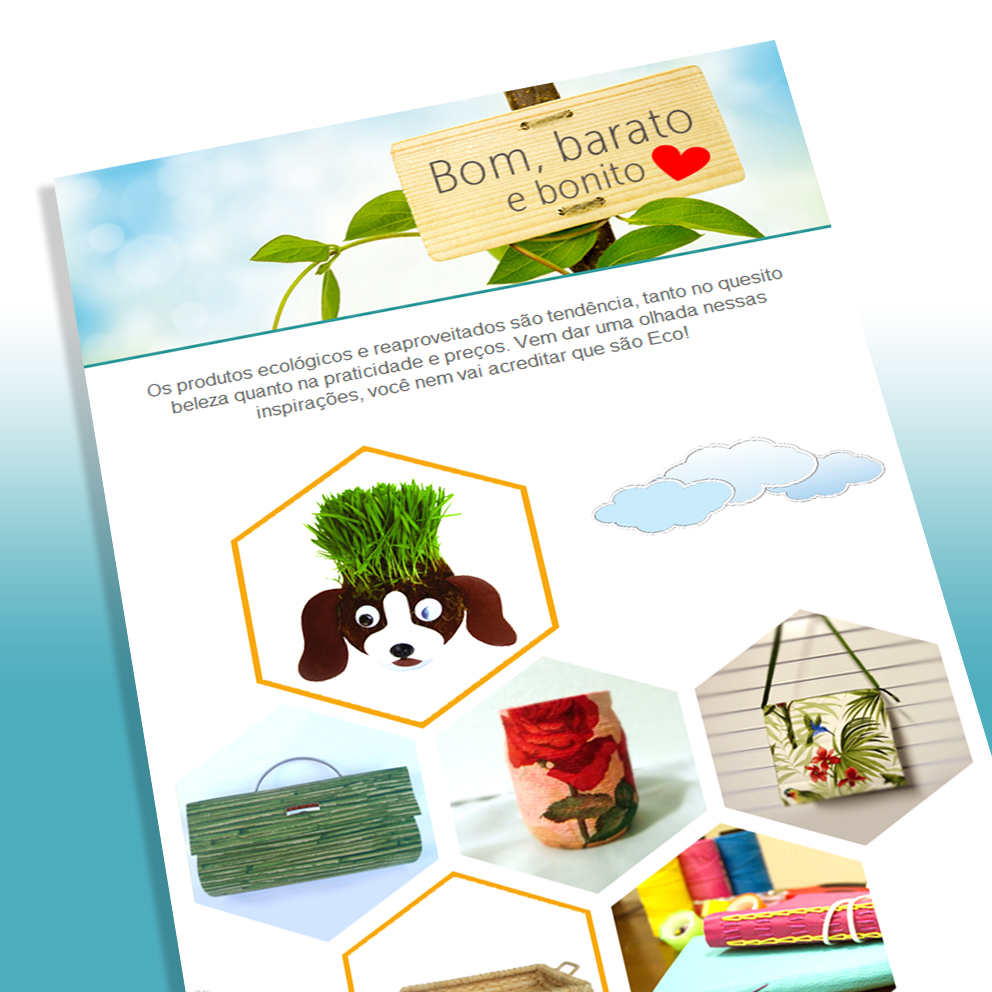 Email marketing produtos Elo7
