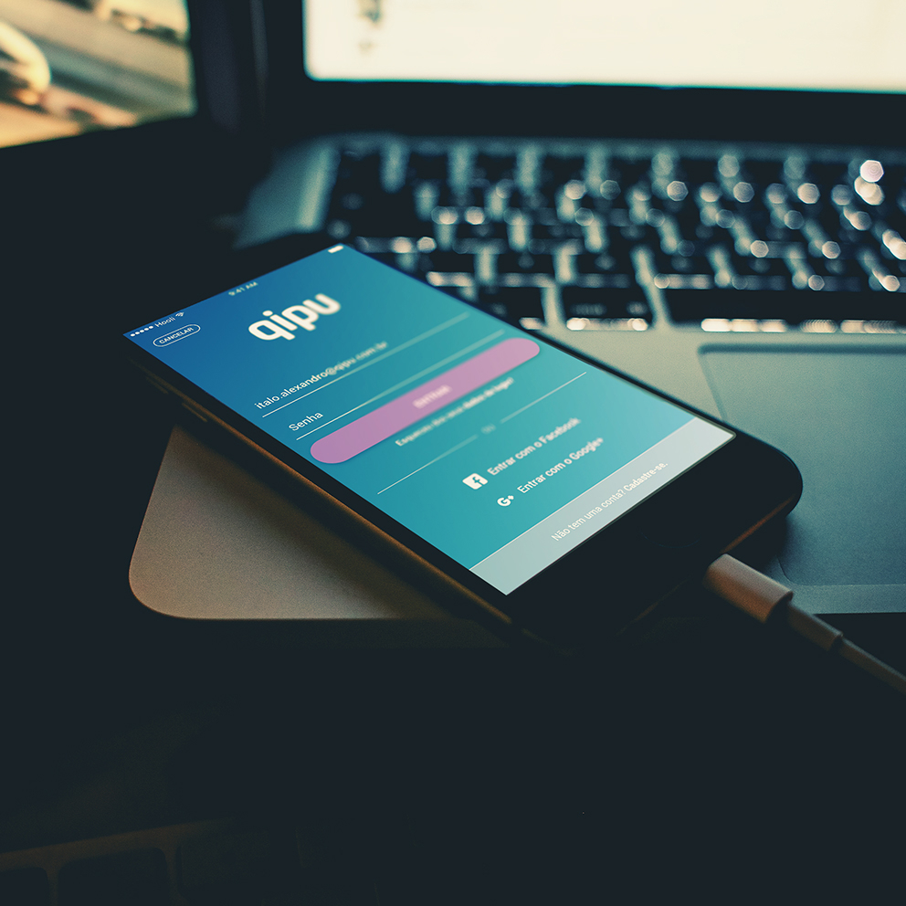 Redesign do app Qipu