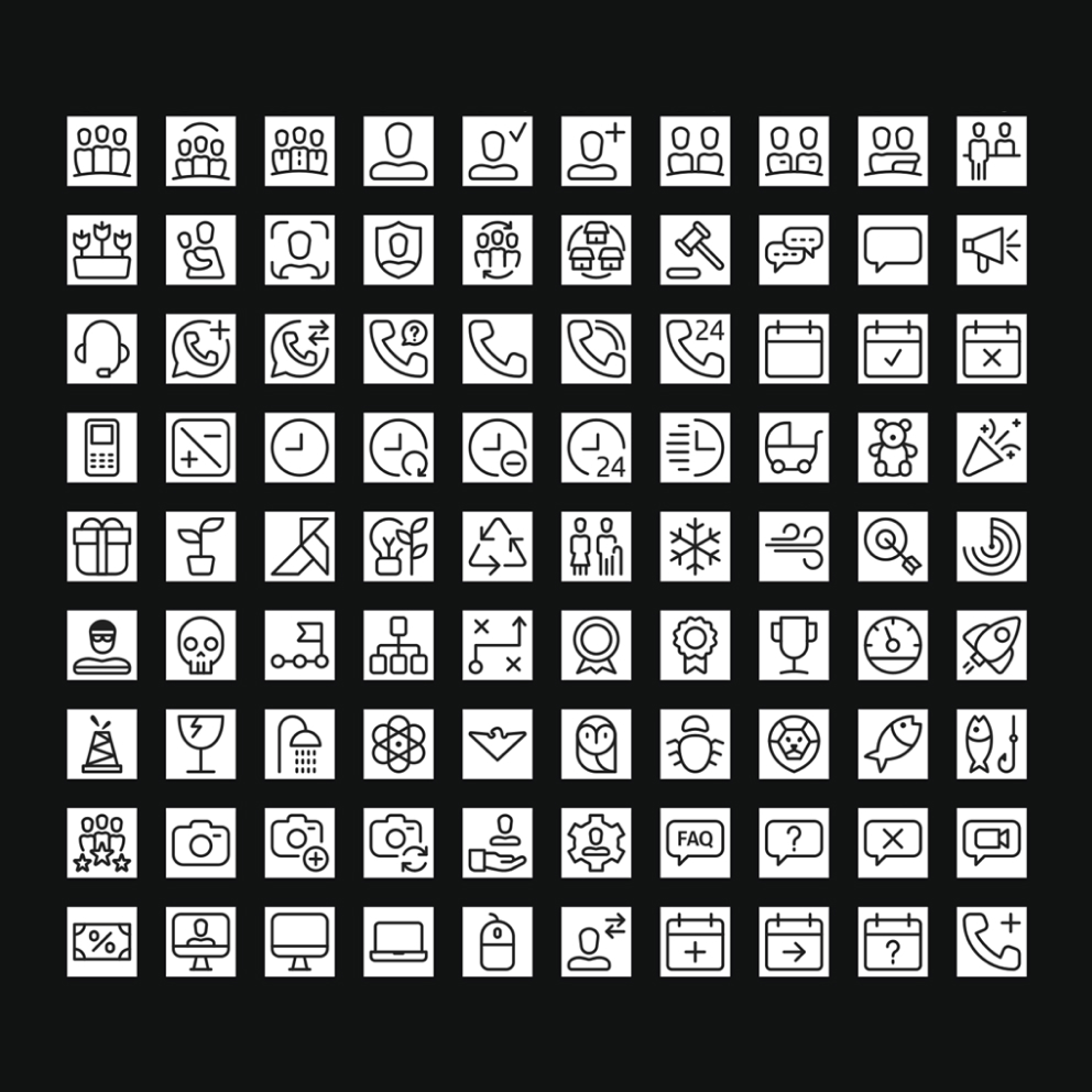 Desenvolvimento da nova versão de iconografia