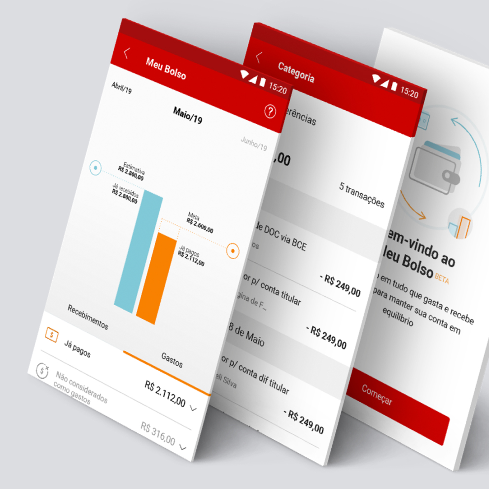 Projeto Meu Bolso ser primeiro uso do design system